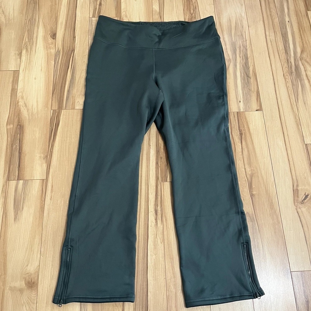 Old Navy Active High-Rise Flare Pants XXL Green Cozecore Yoga Go-Dry Soft Lounge